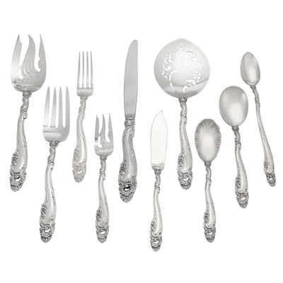 Lot 247 - Gorham Sterling Silver Flatware Service 20th...