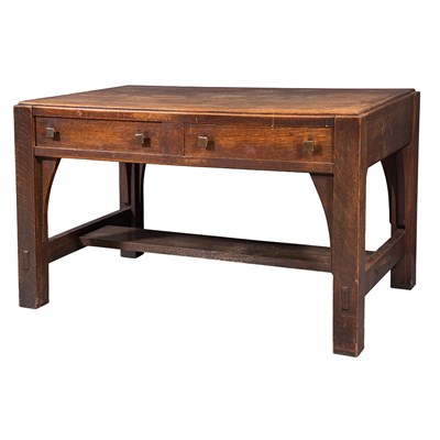 Lot 364 - Limberts Arts & Crafts Oak Library Table First...