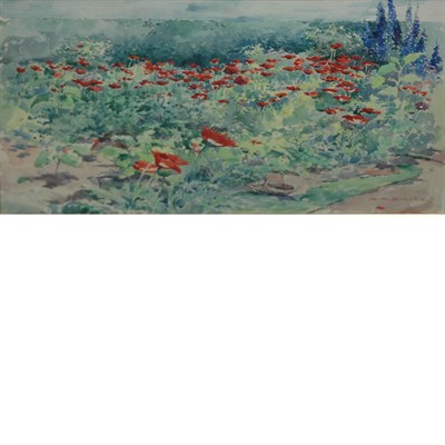 Lot 17 - Mary Mason Brooks American, 1860-1915 Garden...