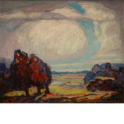 Lot 8 - Francis Focer Brown American, 1891-1971...