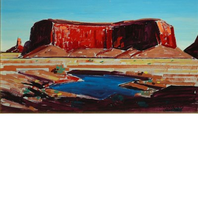 Lot 9 - Conrad Buff American, 1886-1975 Sentinel Rock,...