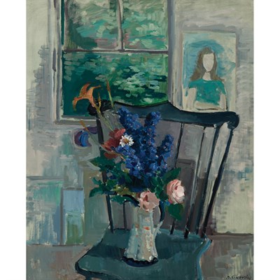 Lot 13 - Nicolai Cikovsky Russian/American, 1894-1987...