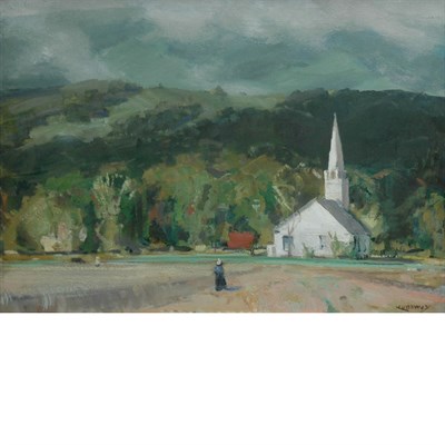 Lot 27 - Jay Hall Connaway American, 1893-1970 Church,...