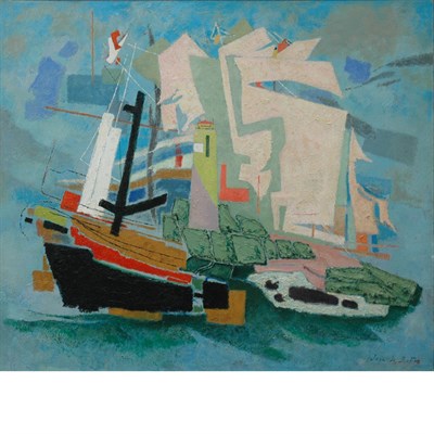 Lot 18 - Jean Isy de Botton French, 1898-1978 Horizons...