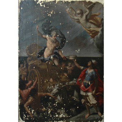 Lot 40 - Italian School 17th/18th Century Neptune...