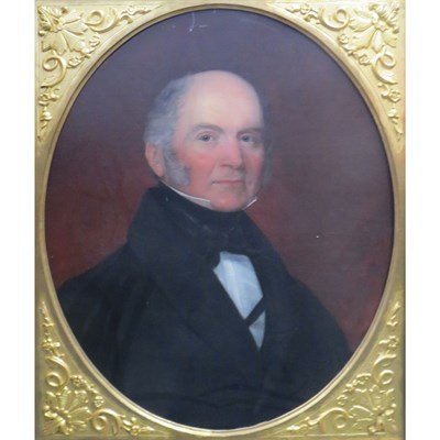 Lot 1 - American School 19th Century Portrait of a...