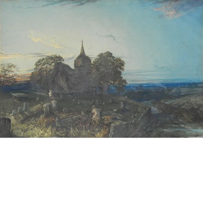 Lot 52 - James Webb British, 1825-1895 Twilight in the...