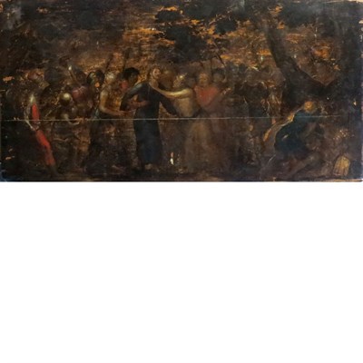 Lot 62 - Flemish School 17th Century The Arrest of...