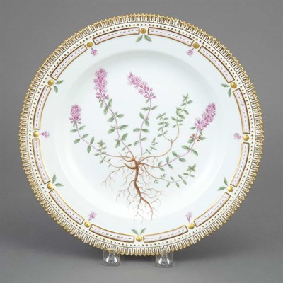 Lot 413 - Royal Copenhagen Flora Danica Porcelain Dinner...