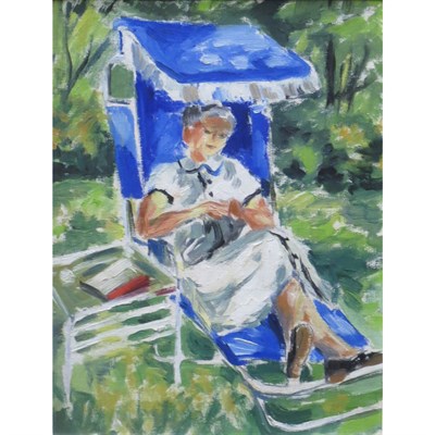 Lot 5 - American School 20th Century (i) Woman in...