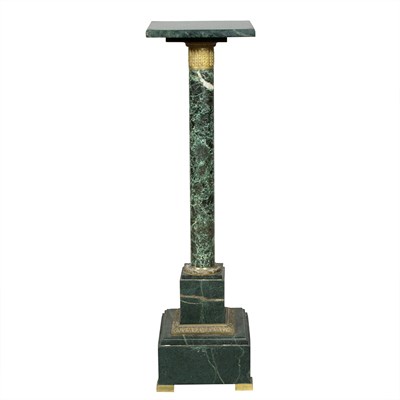 Lot 190 - Neoclassical Style Gilt-Bronze Mounted Green...