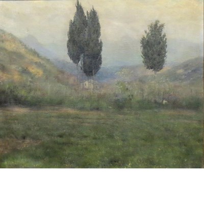 Lot 46 - Attributed to Alexander Hamilton Landscape...
