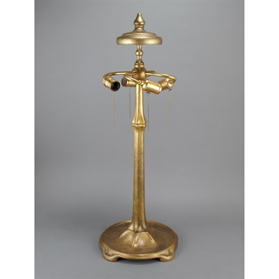 Lot 357 - Tiffany Studios Gilt-Bronze Lamp Base First...