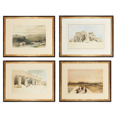 Lot 206 - After David Roberts [EGYPT AND NUBIA] Four...