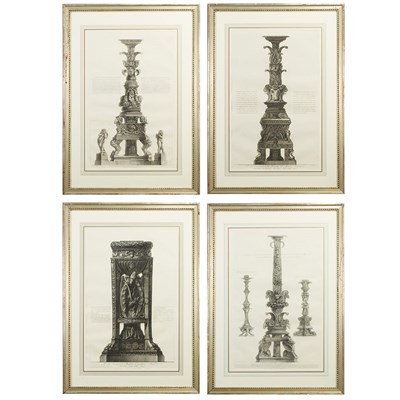 Lot 204 - Giovanni Battista Piranesi [CANDELABRA AND...