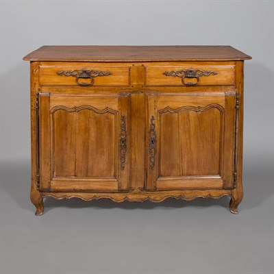Lot 226 - Provincial Louis XV Fruitwood Buffet The...