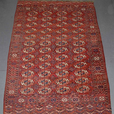 Lot 656 - Tekke Bokhara Carpet West Turkestan, last...
