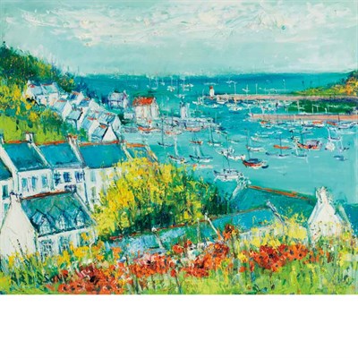 Lot 95 - Yolande Ardissone French, b. 1927 Sauzon...
