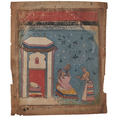 Lot 44 - Indian School Popular Mughal style, 18th...