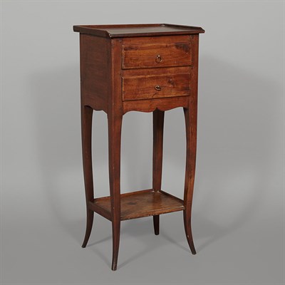 Lot 371 - French Provincial Walnut Side Table Height 28...