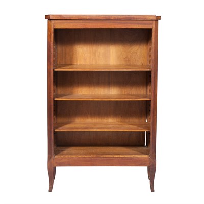 Lot 345 - Provincial Style Marble Top Mahogany Petit...