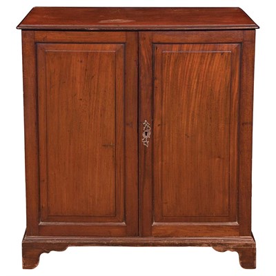 Lot 400 - George III Mahogany Collector's Cabinet Circa...