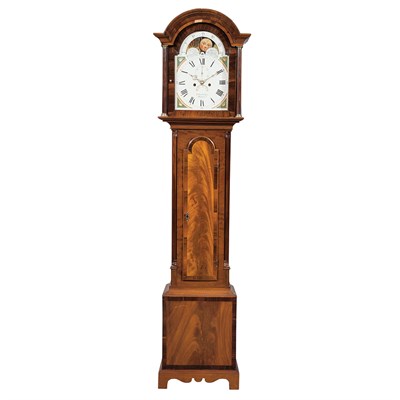 Lot 207 - George III Inlaid Mahogany Longcase Clock The...