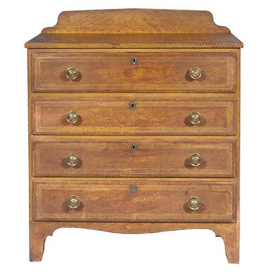 Lot 258 - Grain Painted Chest of Drawers 19th Century...