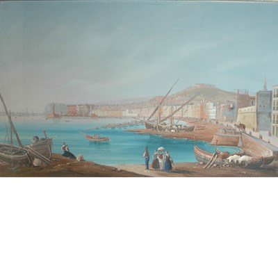 Lot 52 - Neapolitan School 19th Century Castellamare...