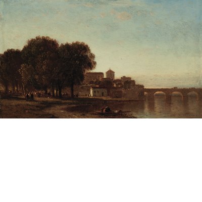Lot 54 - Samuel Colman American, 1832-1920 Near Cordoba,...