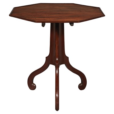 Lot 285 - George II Style Mahogany Tilt-Top Table...