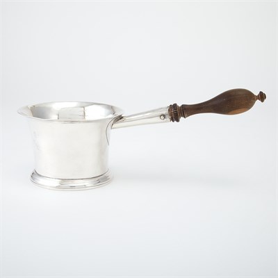 Lot 254 - George II Silver Brandy Warmer George Campar,...