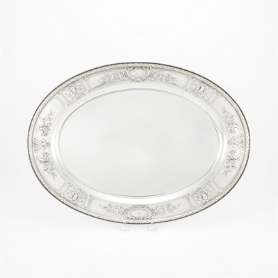Lot 239 - Gorham Mfg. Co. Sterling Silver Meat Platter...