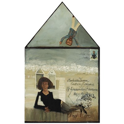 Lot 48 - Anthony Green British, b.1939 Madame Veuve Oil...