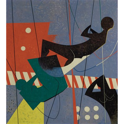 Lot 10 - Osvaldo Louis Guglielmi American, 1906-1956...
