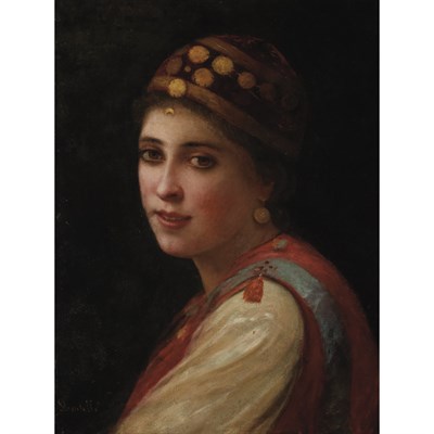 Lot 43 - Charles Zacharie Landelle French, 1812-1908...