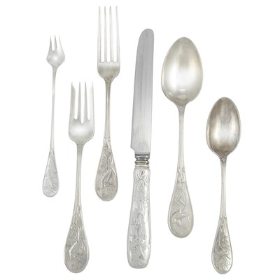 Lot 297 - Assembled Tiffany & Co. Sterling Silver...