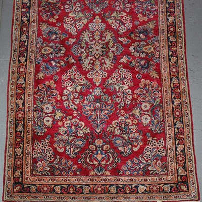 Lot 598 - Sarouk Rug North Persia, second quarter of the...
