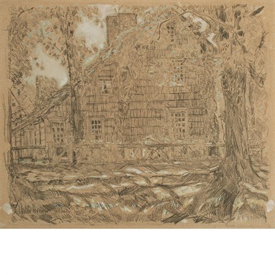 Lot 85 - Childe Hassam American, 1859-1935 Home Sweet...