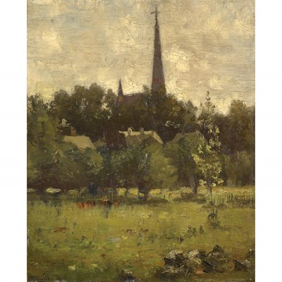 Lot 38 - Wilbur H. Lansil American, 1846-1924 At the...