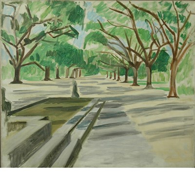 Lot 46 - Myron Lechay American, 1898-1972 Audubon Park,...