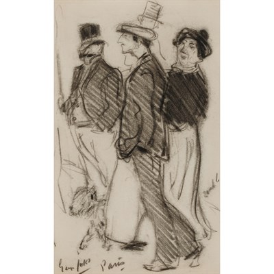 Lot 67 - George Benjamin Luks American, 1867-1933...