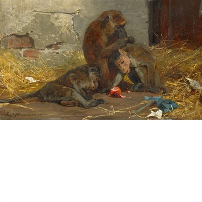 Lot 22 - Paul Friedrich Meyerheim German, 1842-1915...