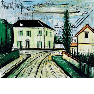 Lot 45 - Bernard Buffet French, 1928-1999 La Maison...