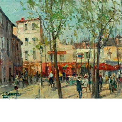 Lot 92 - Jean Salabet French, 20th Century (i) Near the...