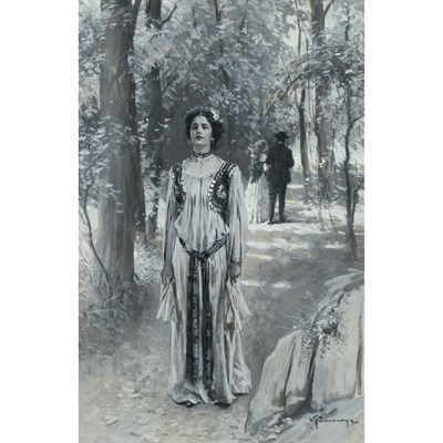 Lot 65 - William Thomas Smedley American, 1858-1920...