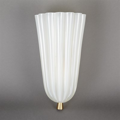 Lot 186 - Orrefors Swedish, 20th century Sconce, 1950s...