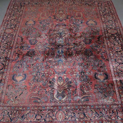 Lot 595 - Sarouk Carpet North Persia, circa 1925 The...