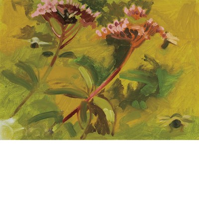 Lot 51 - Lois Dodd American, b. 1927 Joe Pye Weed, 1995...