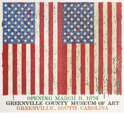 Lot 150 - Jasper Johns GREENVILLE COUNTY MUSEUM OF ART...